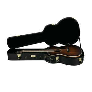 Fender PO-220E Orchestra Electro Acoustic Guitar, Aged Cognac Burst, CC22050XXXX