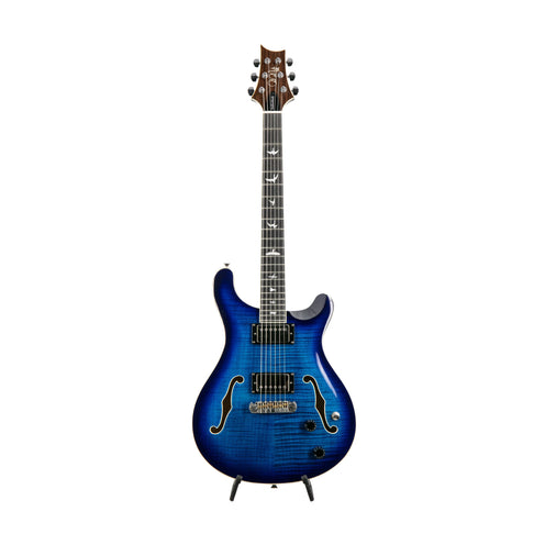 PRS SE Hollowbody II Electric Guitar, Faded Blue Burst, CTCF2XXXX