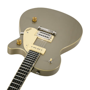 Gretsch G2215-P90 Streamliner Junior Jet Club Elec Guitar, Laurel FB, Sahara Metallic, ISG22011YYYY