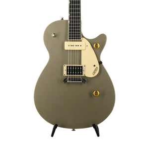 Gretsch G2215-P90 Streamliner Junior Jet Club Elec Guitar, Laurel FB, Sahara Metallic, ISG22011YYYY