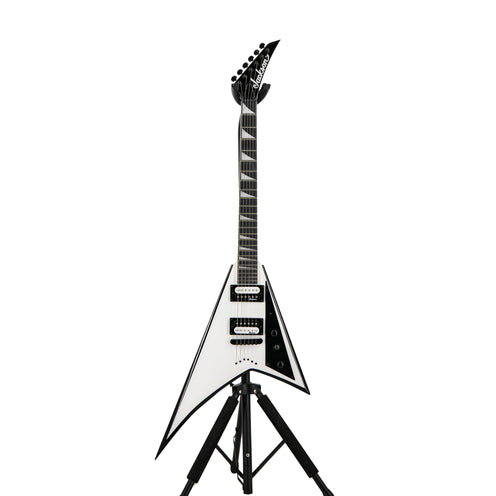 Jackson JS Series Rhoads JS32T Electric Guitar, Amaranth Fretboard, White, Black Bevel, CWJ234XXXX