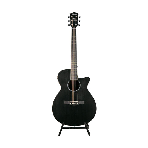 Ibanez AEG7MH-WK Acoustic Guitar, Weathered Black, 2Y03GS24011XXXX