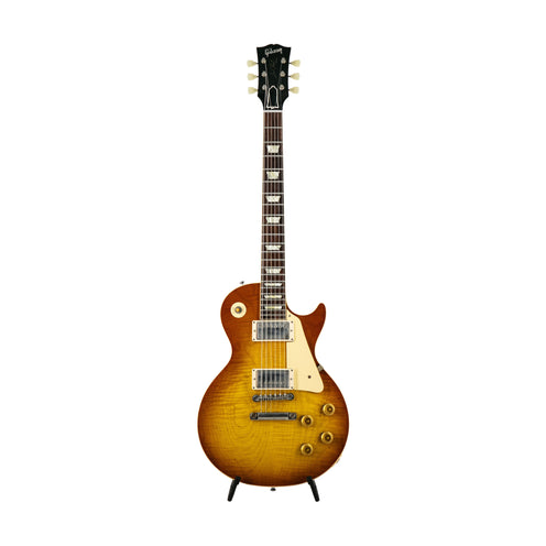 Gibson Custom Historic 1959 Les Paul Standard Electric Guitar, Ice Tea VOS, 90XXXX