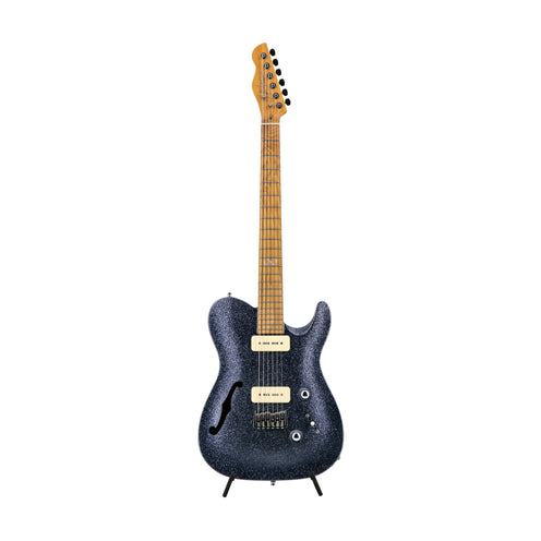 Chapman ML3 Pro Traditional Semi Hollow Electric Guitar, Atlantic Blue Sparkle, WMI2205XXXX
