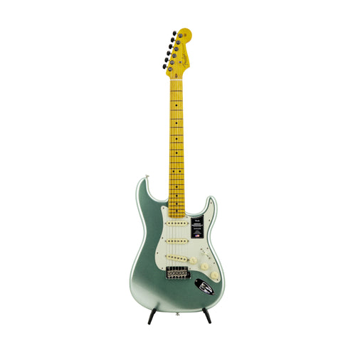 Fender American Professional II Stratocaster Electric Guitar, MP FB, Mystic Surf Green, US2307XXXX