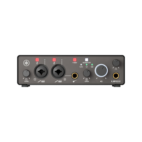 Yamaha UR22MK3 USB-C Audio Interface, Black