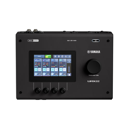 Yamaha URX22 USB-C Audio Interface, Black