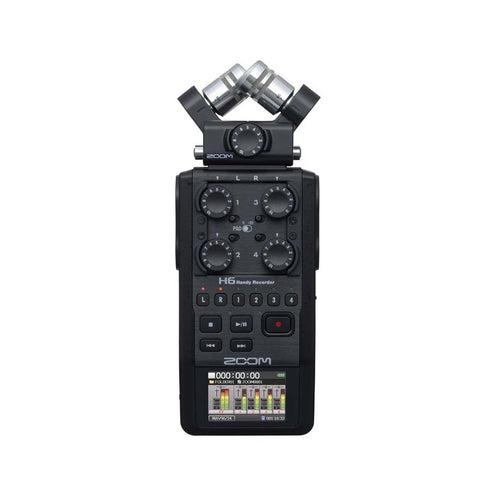 Zoom H6 All Black Handy Recorder