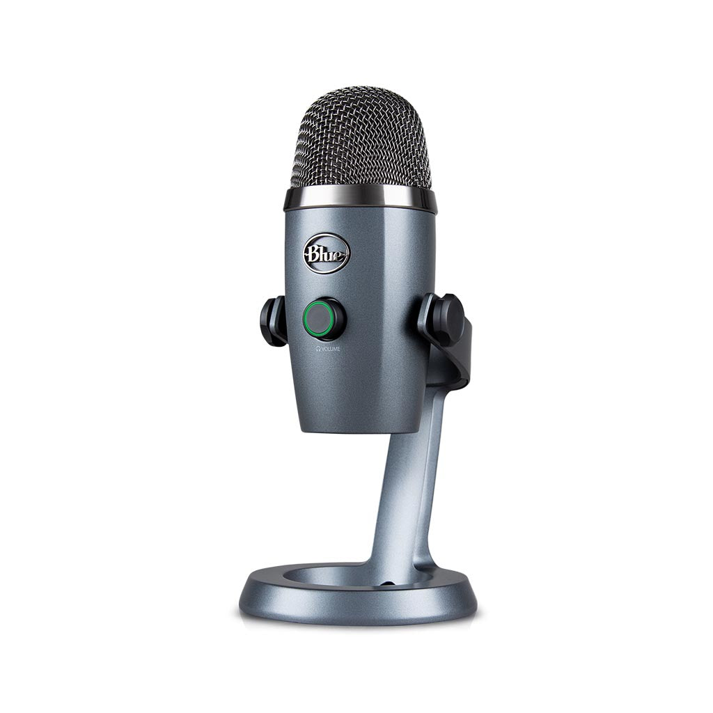 【未使用・値引き中】Blue Yeti Nano Shadow Grey マイク Blue Yeti Nano Multi-Pattern USB Condenser Microphone, Shadow Gray