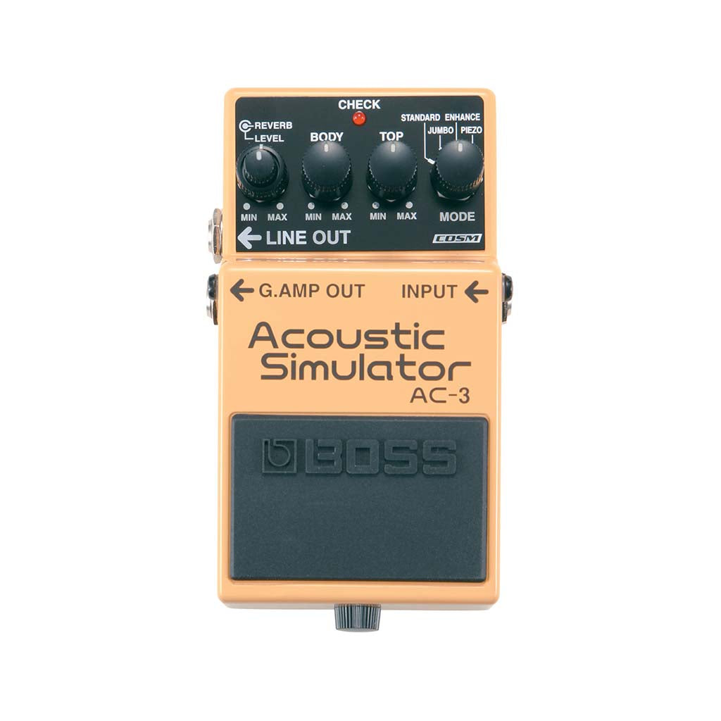 ギター BOSS Acoustic Simulator AC-3 BOSS AC-3 Acoustic Simulator Guitar Effects Pedal – Swee Lee Singapore
