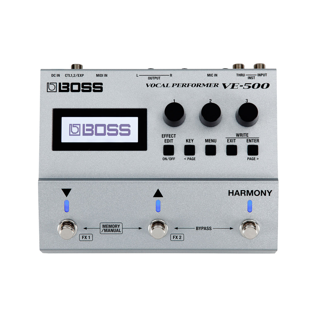 boss vocal effects pedal BOSS VE-500 Vocal Performer – Swee Lee Singapore
