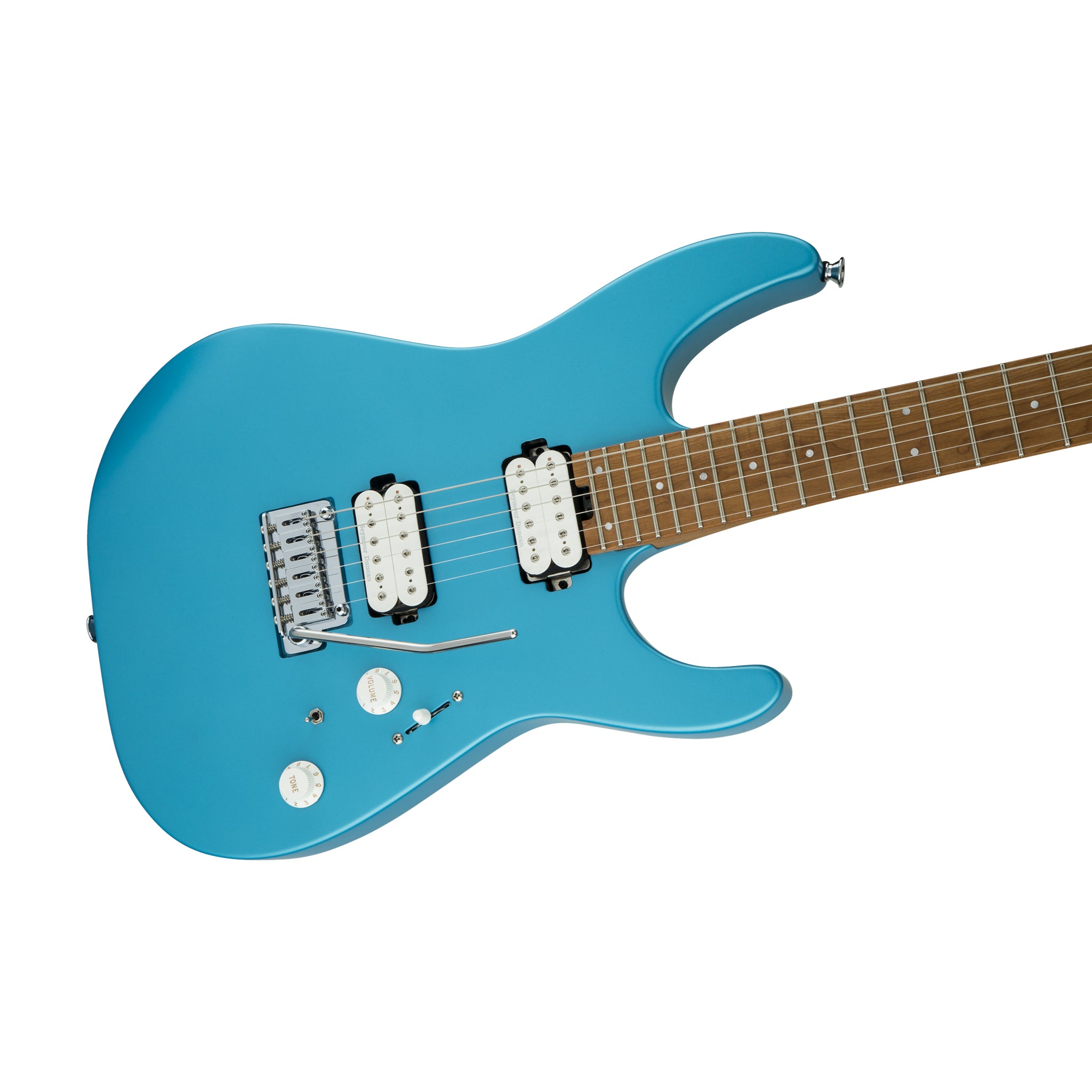 ほぼ新品CHARVEL Pro-Mod DK24 HH 2PT Blue Charvel Pro-Mod DK24 HH 2PT CM Caramelized Maple Fingerboard