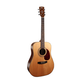 Cort EARTH70LH-OP Left-Handed Acoustic Guitar, Open Pore