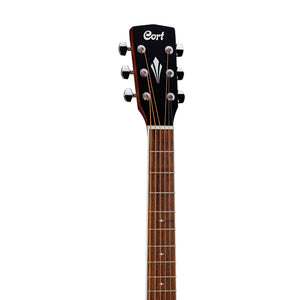 Cort GA-QF-CBB Maple Top Acoustic Guitar w/Bag, Coral Blue Burst
