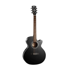 Cort SFX-ME-BKS Acoustic Guitar w/Bag, Black Satin
