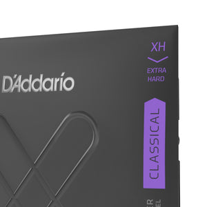 D'Addario XTC44 XT Classical Silver Plated Classical Guitar Strings, Extra Hard Tension
