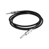 DiMarzio EP1710SSBK Overbraid Instrument Cable, 10ft, Black