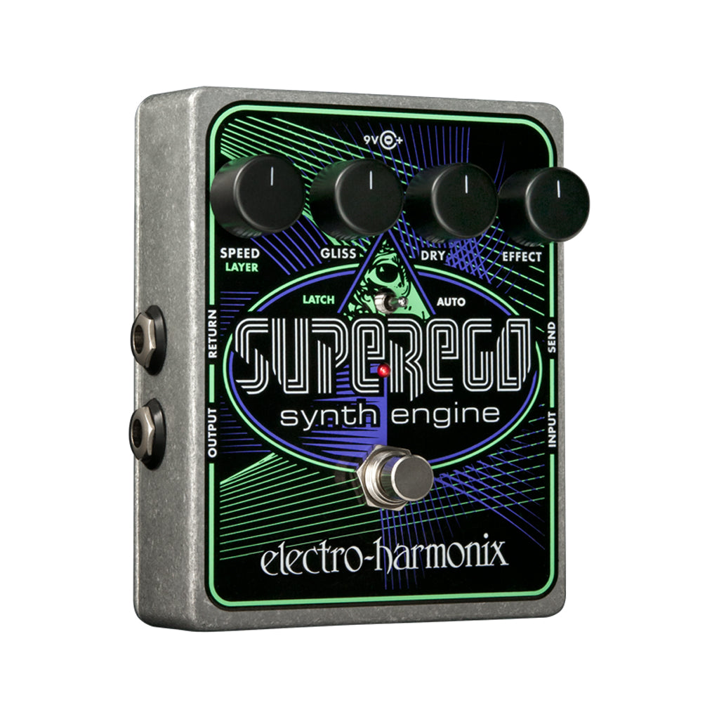 ギター Electro-Harmonix Super Ego Synth Engine Electro-Harmonix Superego Synth Engine Guitar Effects Pedal – Swee