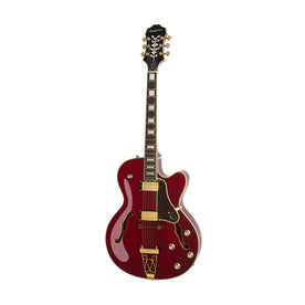 Epiphone Joe Pass Emperor-II Pro Electric Guitar, Wine Red
