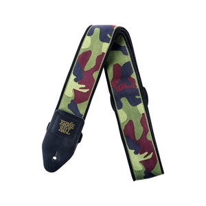 Ernie Ball Traditional Camo Jacquard Strap