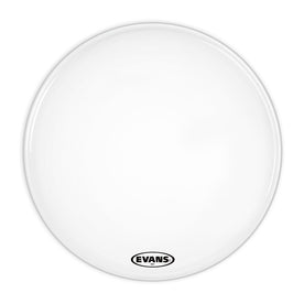 Evans BD28MX1W 28inch MX1 White - Marching Bass