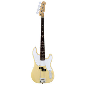 Fender Mike Dirnt Signature Precision Bass Guitar, RW FB, Vintage White