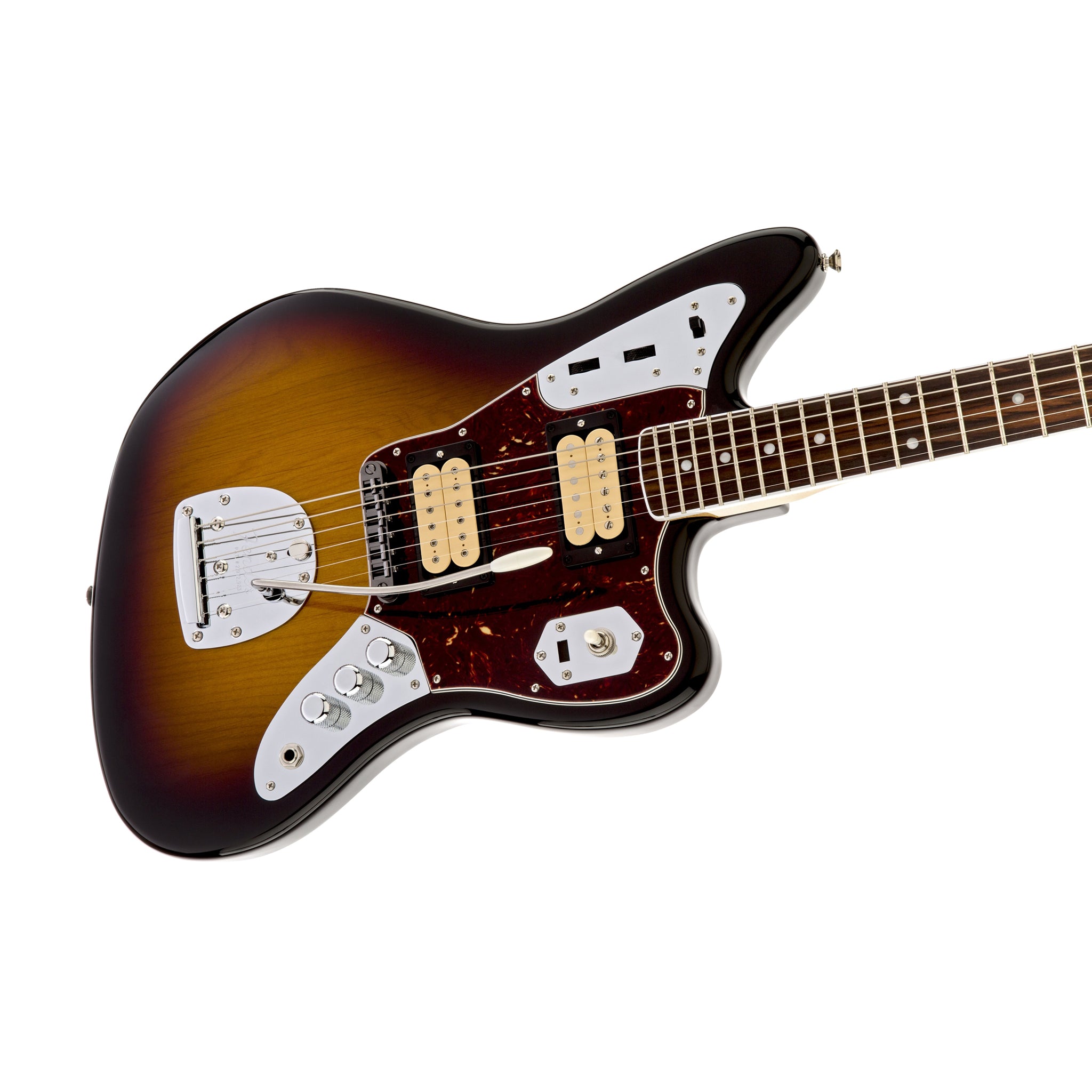Fender Kurt Cobain Signature Jaguar Electric Guitar w/Case, 3