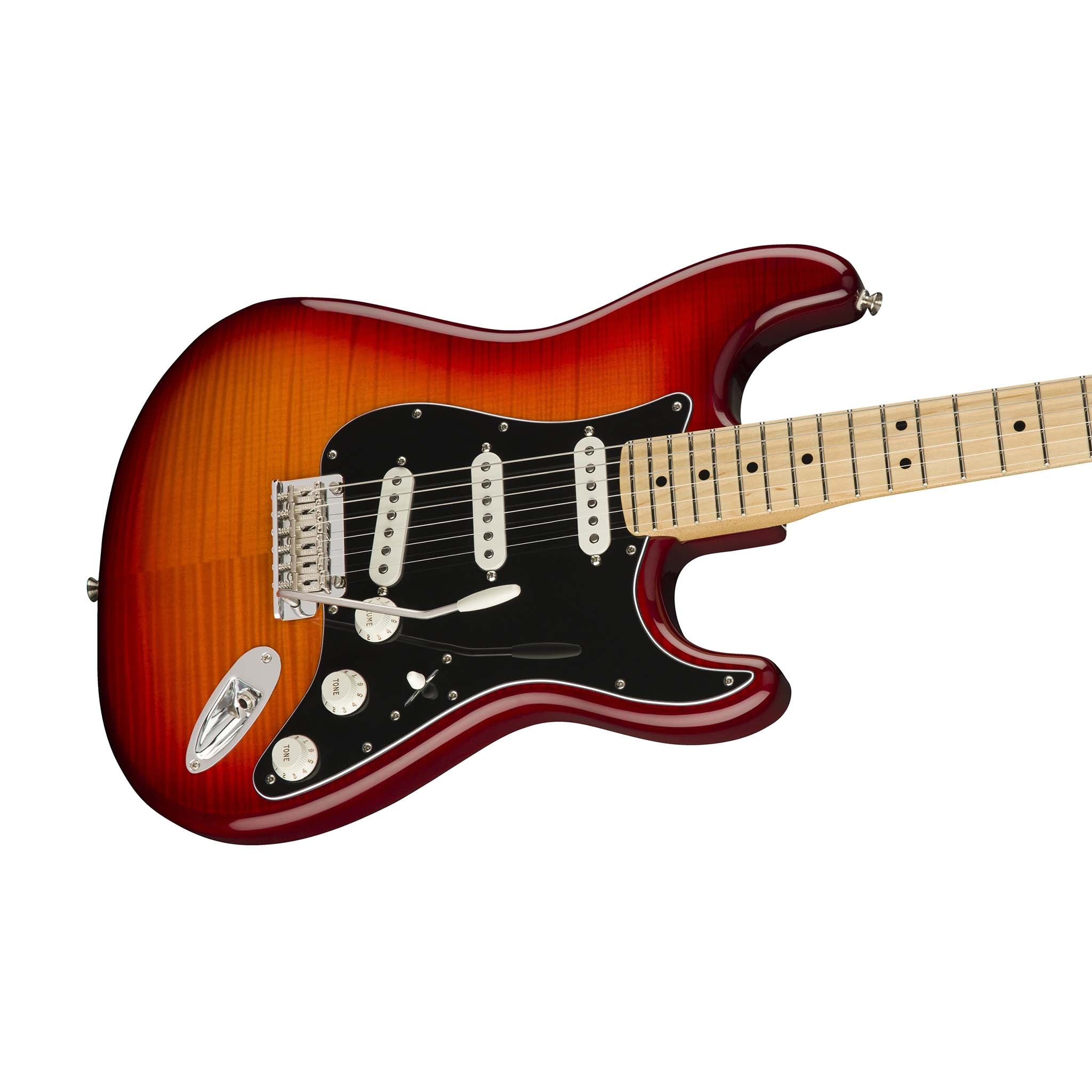 Fender Player Plus Top Stratocaster Electric Guitar, Maple FB