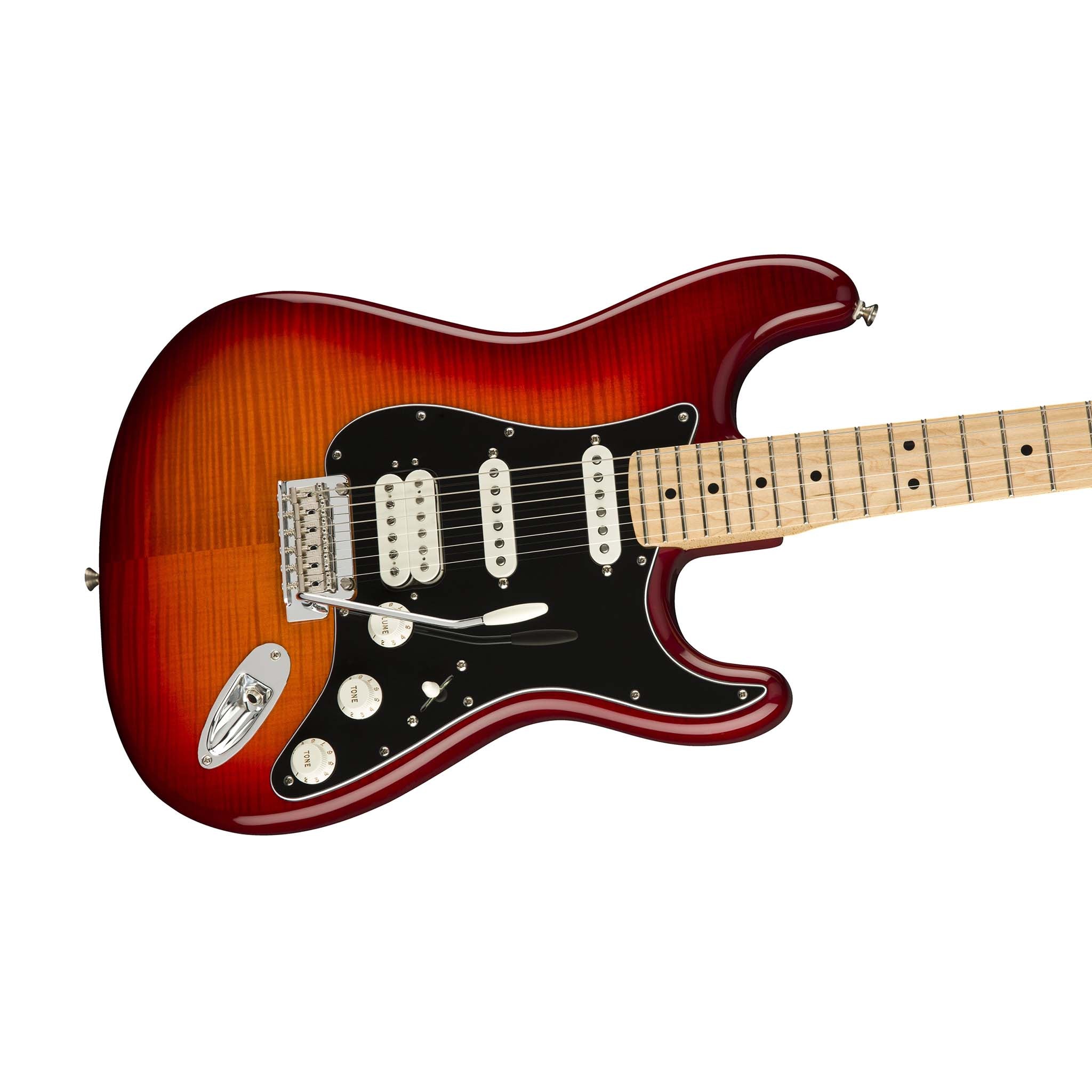 Fender Player HSS Plus Top Stratocaster Electric Guitar, Maple FB