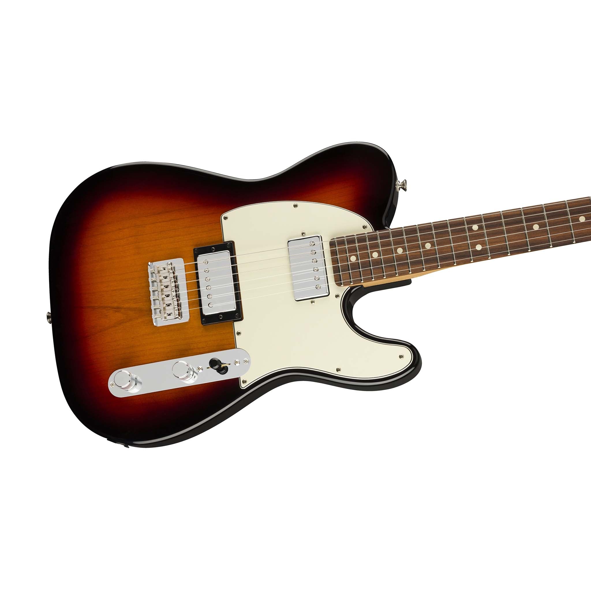 Fender Player HH Telecaster Electric Guitar, Pau Ferro FB, 3-Tone