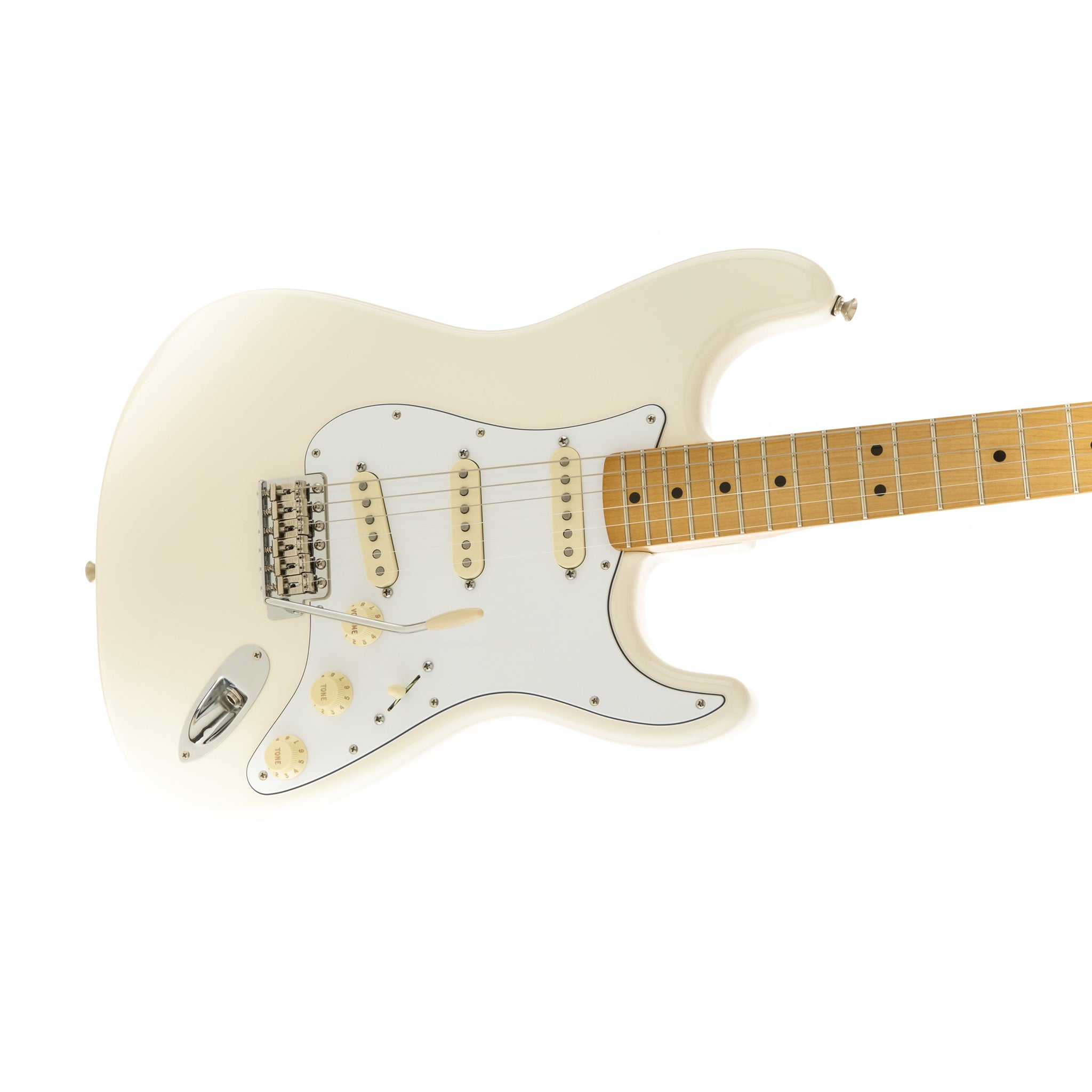 ギター Fender Jimi Hendrix Stratocaster Fender Jimi Hendrix Stratocaster (MEX, MN) - olympic white Str