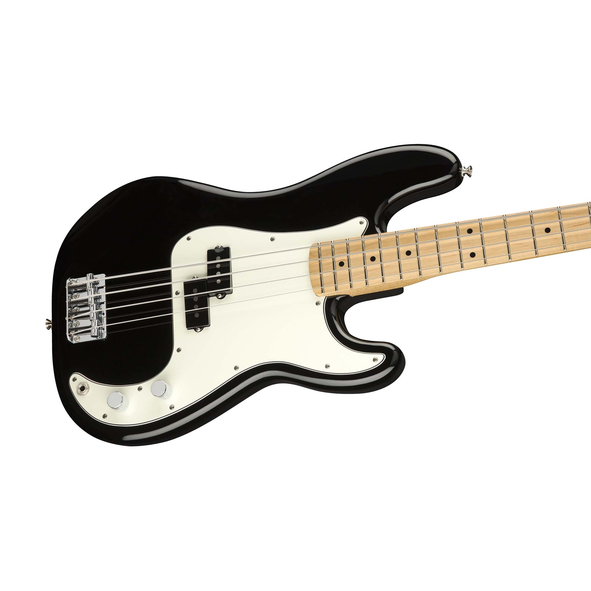 Fender Player Precision Bass Guitar, Maple FB, Black – Swee Lee