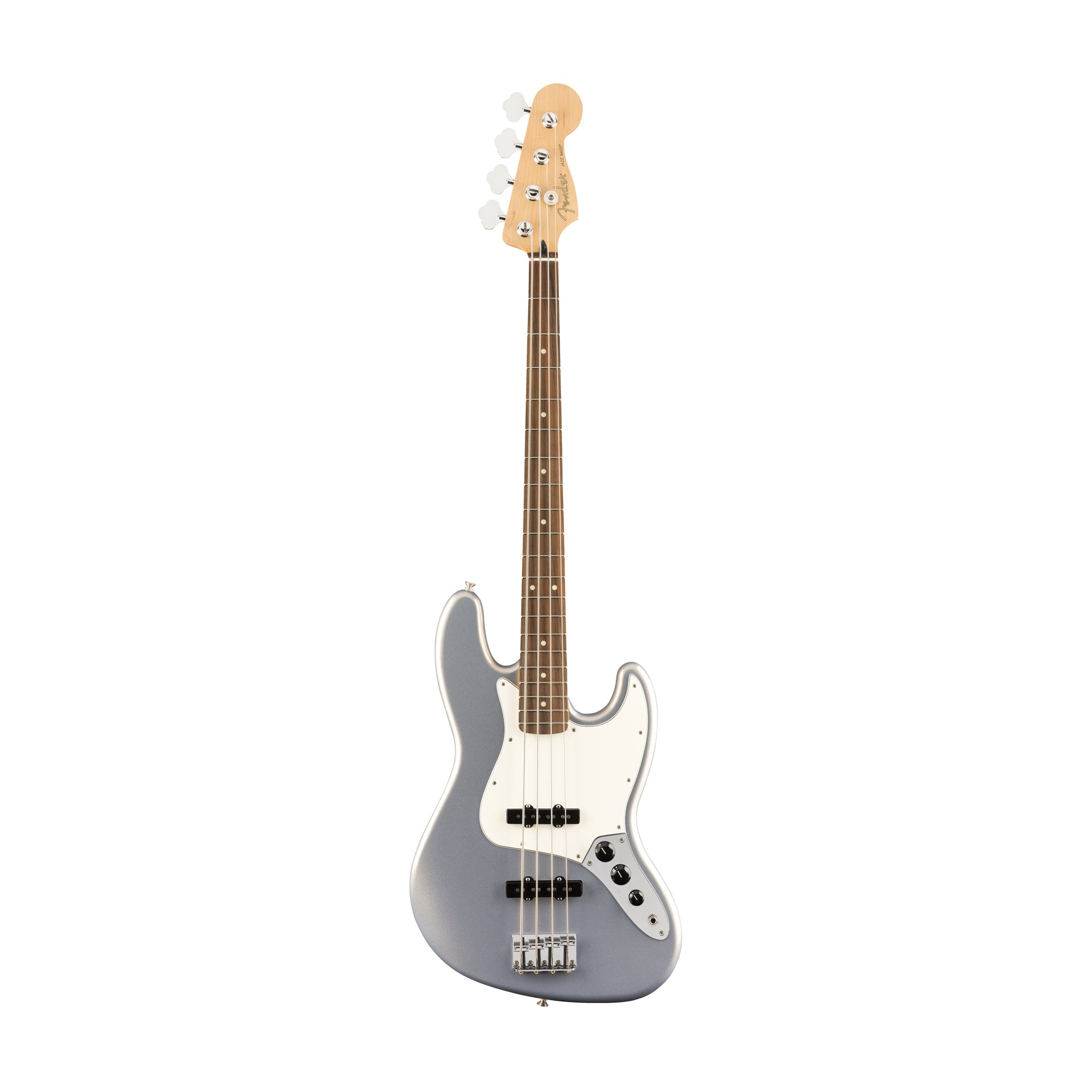 Fender Player Jazz Bass®Pau Ferro Silver Fender Player Jazz Bass Guitar, Pau Ferro FB, Silver – Swee Lee