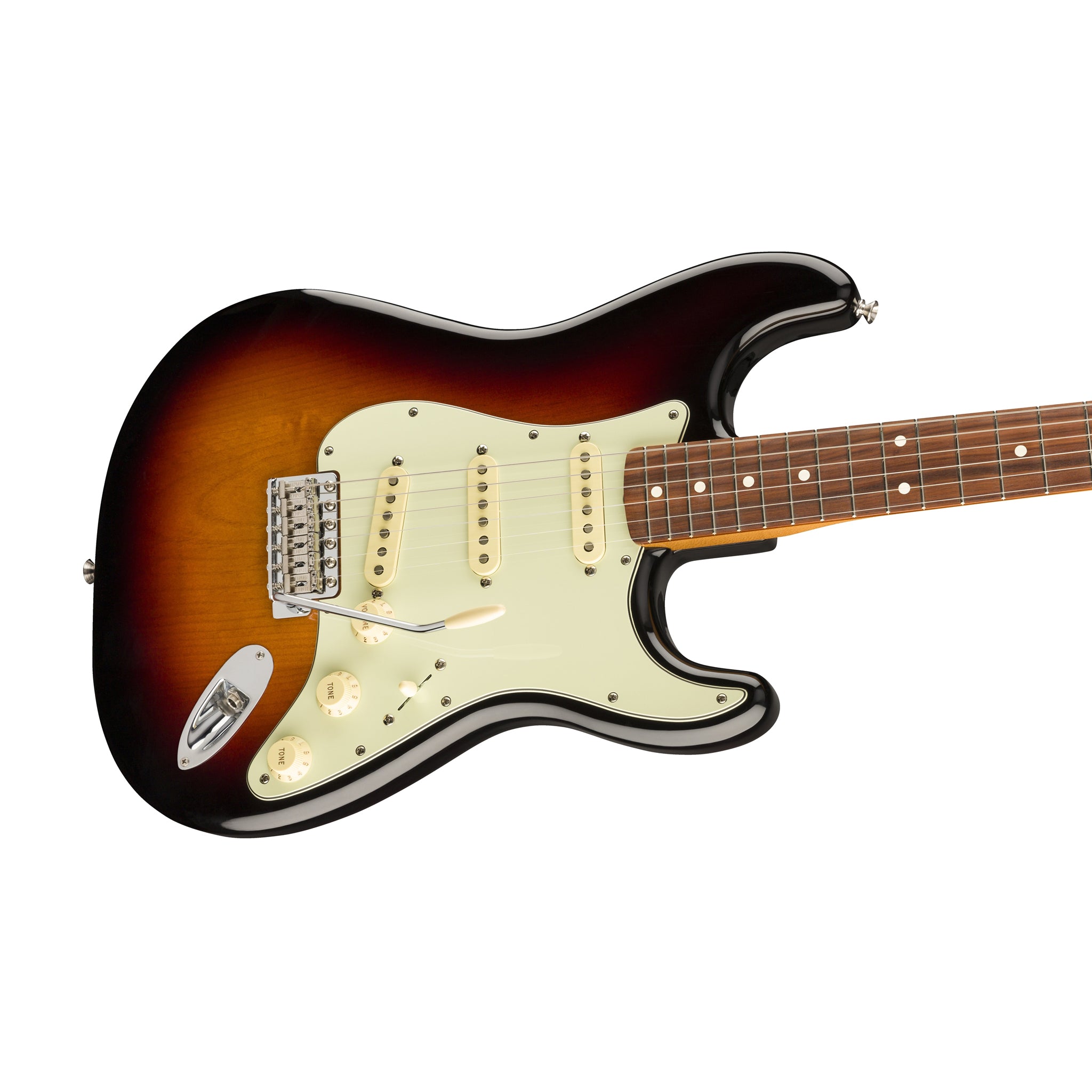 Fender Vintera 60s Stratocaster Electric Guitar, Pau Ferro FB, 3