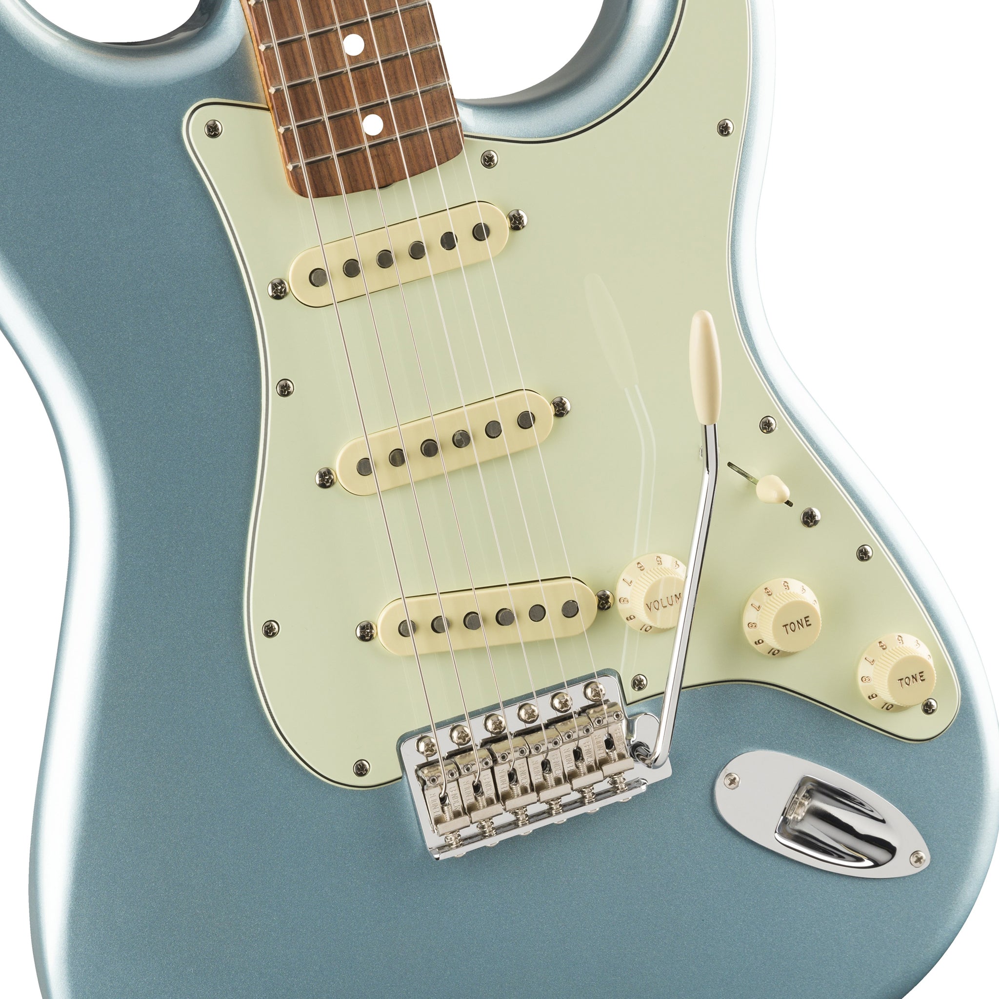 Fender Vintera 60s Stratocaster Electric Guitar, Pau Ferro FB, Ice