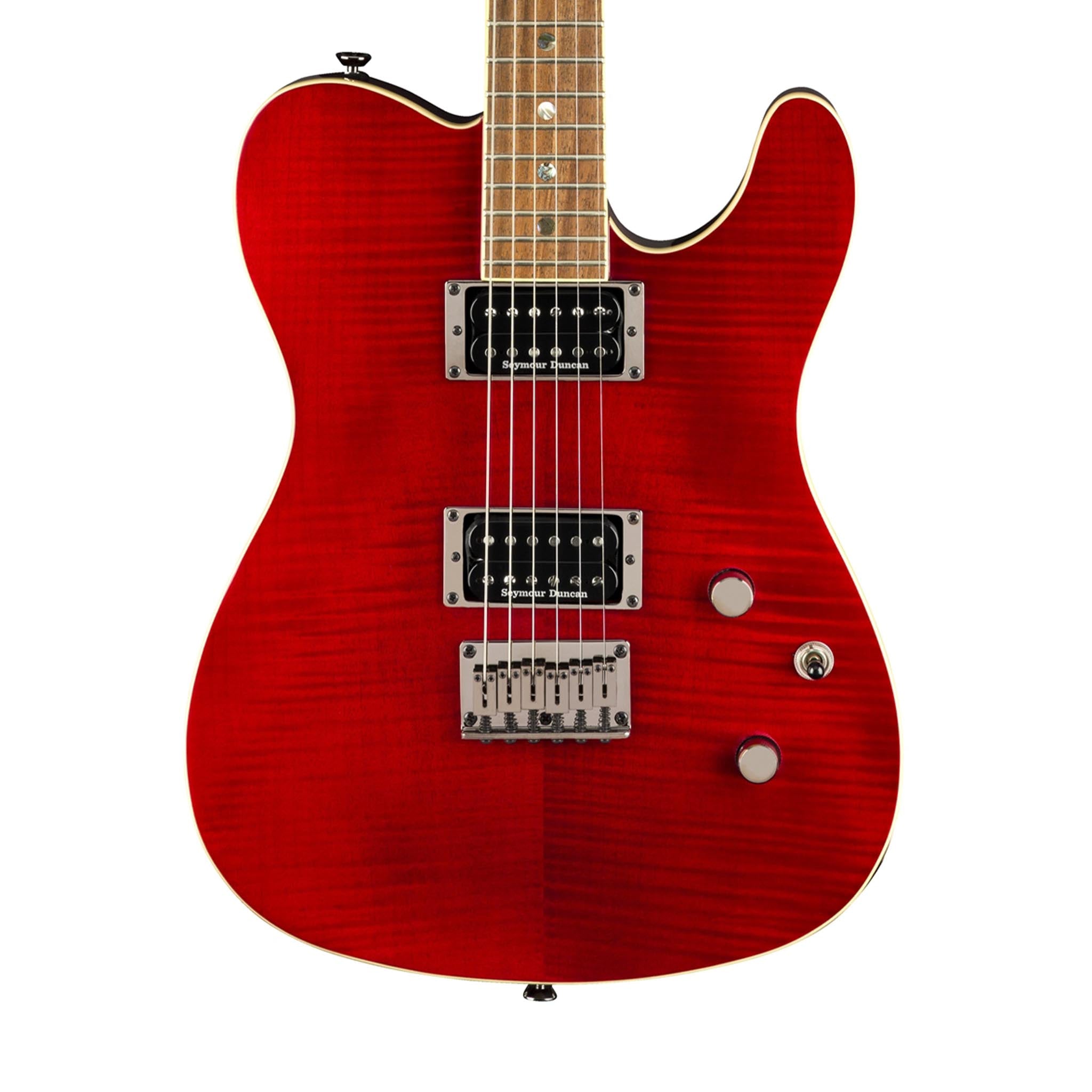 ギター Fender Custom Telecaster FMT HH RED Fender Special Edition Custom Telecaster FMT HH Electric Guitar