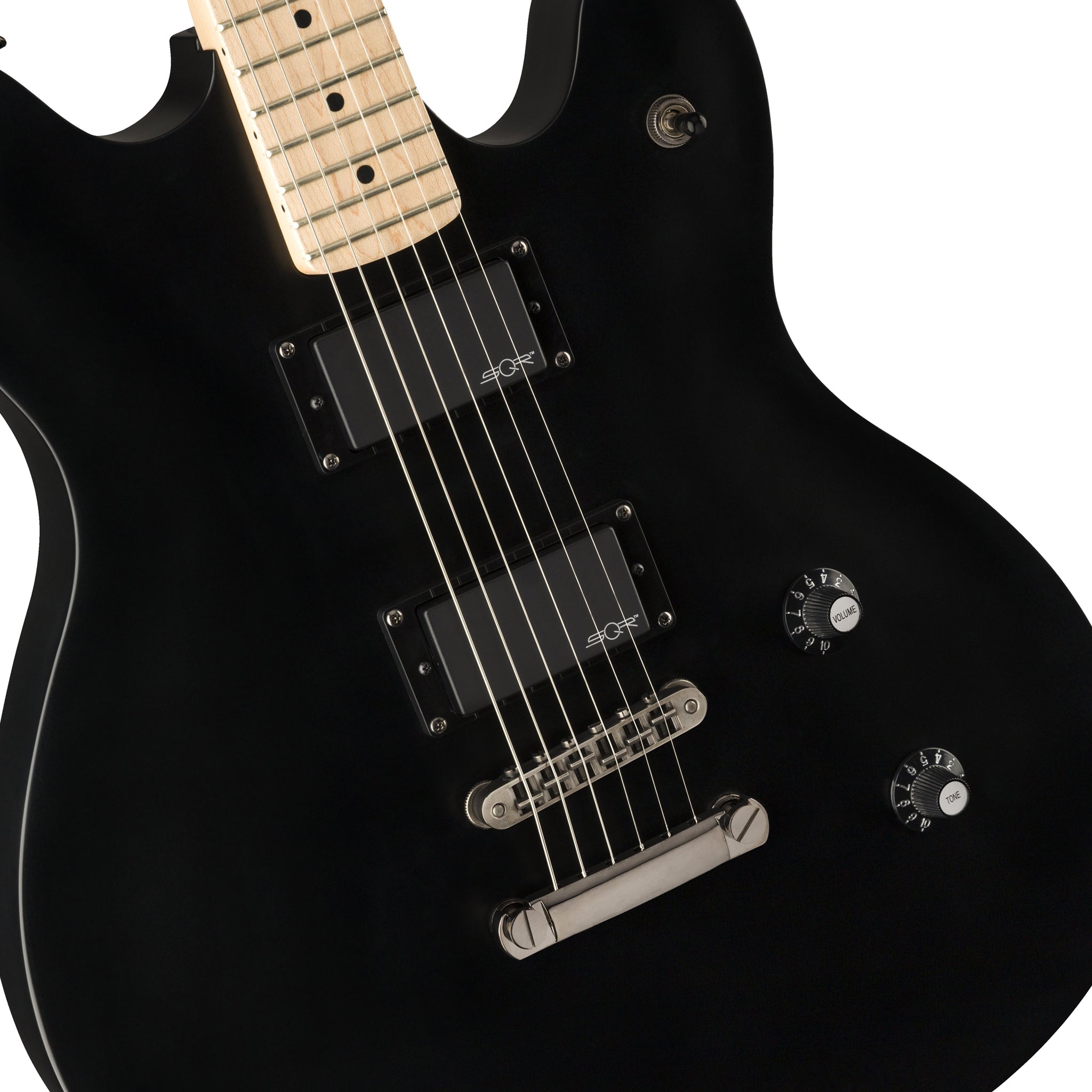 Squier Contemporary Starcaster Electric Guitar, Maple FB, Flat