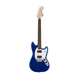Squier Bullet Mustang HH Electric Guitar, Laurel FB, Imperial Blue