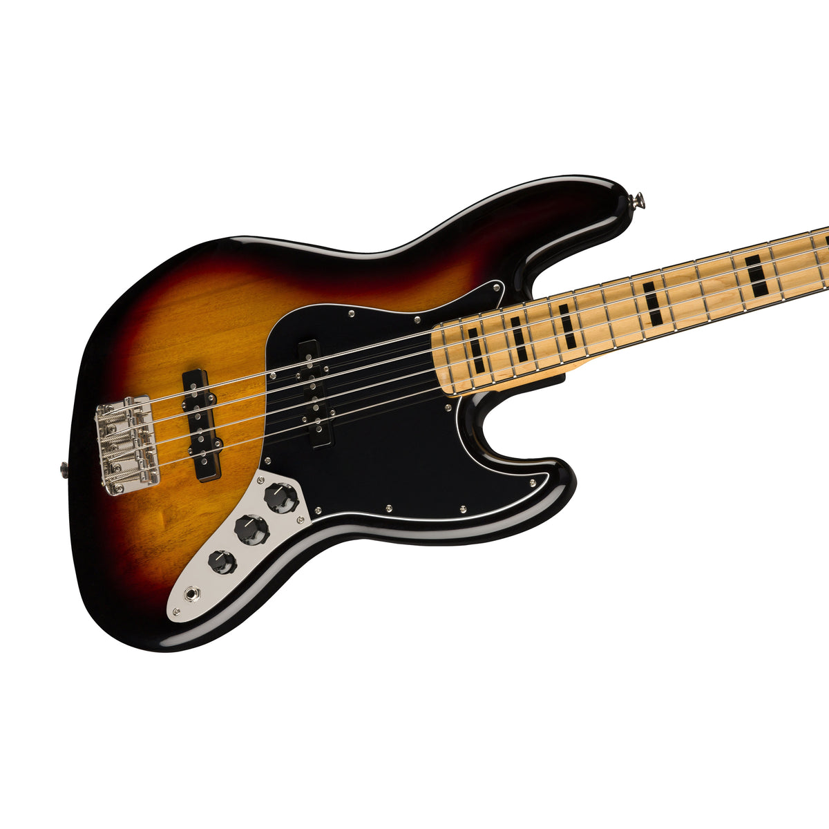 【12450】Squier FSR Classic Vibe jazz Bass Squier Classic Vibe 70s Jazz Bass Guitar, Maple FB, 3-Tone