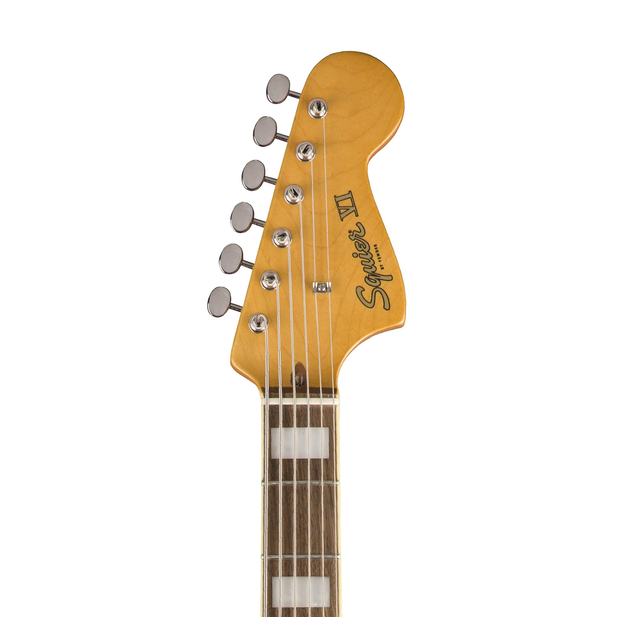 Squier Classic Vibe Bass VI Electric Guitar, Laurel FB, 3-Tone