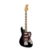 Squier Classic Vibe Bass VI Electric Guitar, Laurel FB, Black