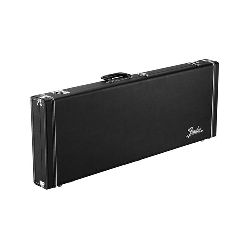 Fender Classic Series Jazzmaster/Jaguar Guitar Wood Case, Black