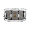 Gretsch S1-6514-BSH 6.5x14inch Hammered Black Steel Snare Drum