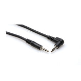 Hosa CMM-103R 3.5mm TRS to 3.5mm TRS RA Cable, 3ft