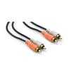 Hosa CRA-204AU RCA to RCA Dual Cable, 4m