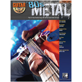 Hal Leonard Guitar Play-Along '80s Metal Volume 39 Book with CD