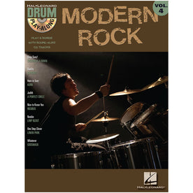 Hal Leonard Drum Play-Along Modern Rock Volume 4 Book with CD