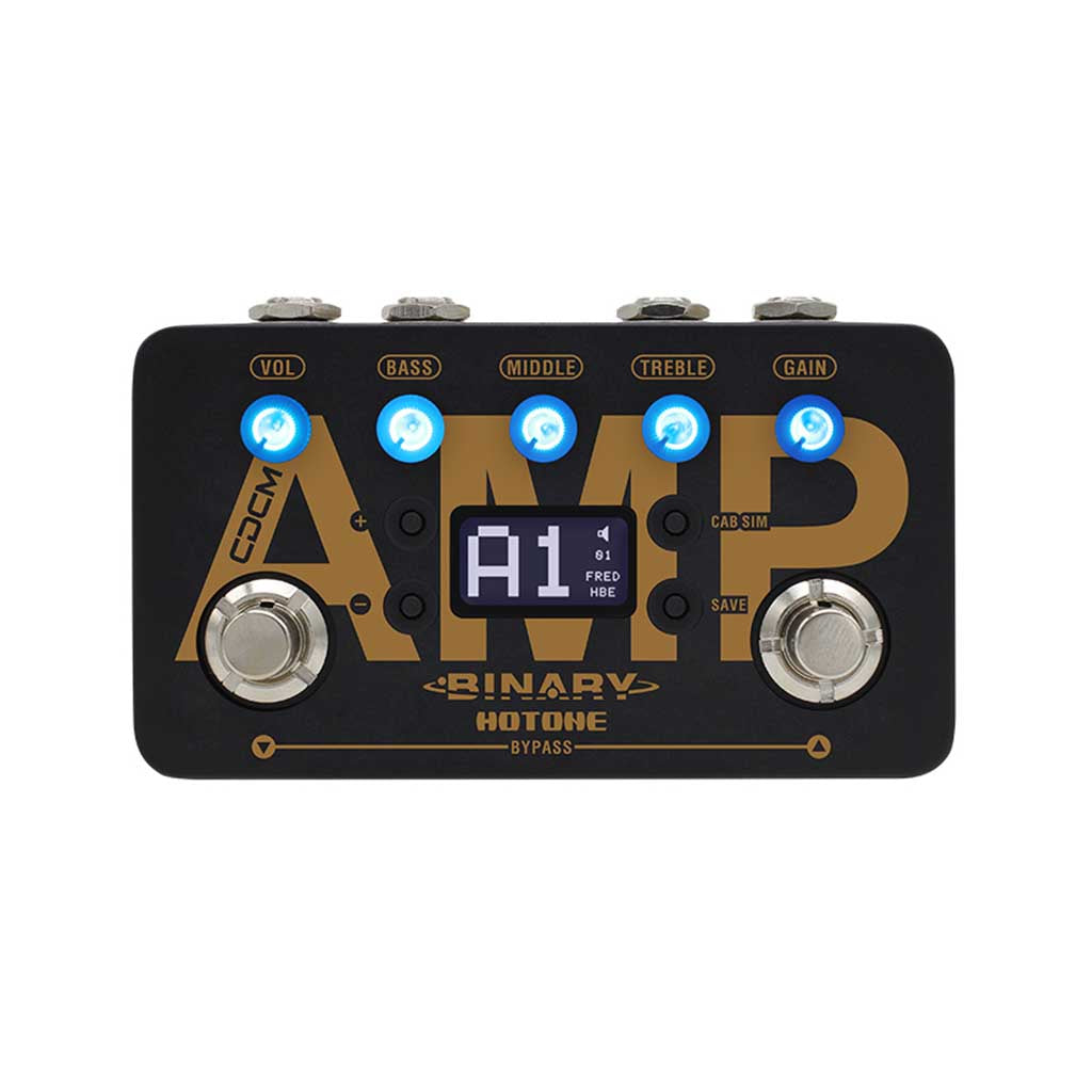 amp simulator pedal Hotone Binary Amp Simulator Guitar Effects Pedal – Swee Lee Singapore