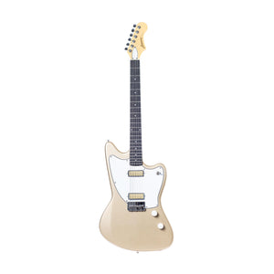 Harmony Standard Series Silhouette Electric Guitar w/Case, RW FB, Champagne