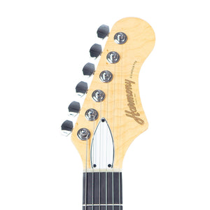 Harmony Standard Series Silhouette Electric Guitar w/Case, RW FB, Champagne
